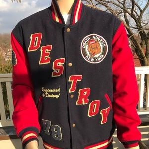 Men's Varisty Varsity Jacket Mishka